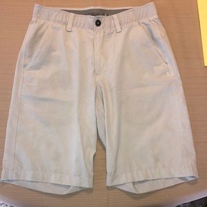 Light Grey Under Armour Golf Shorts